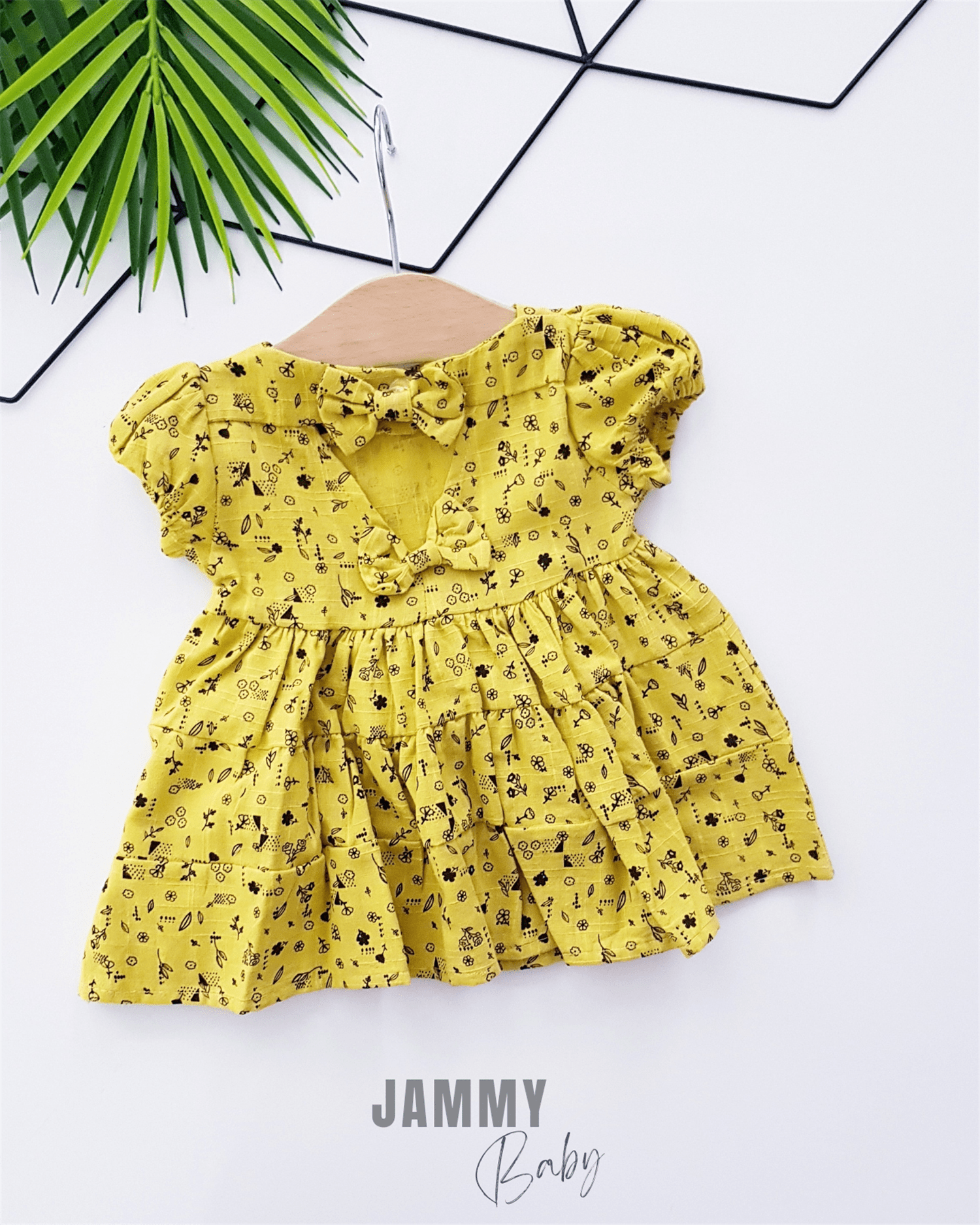 Jasmin Sırt Detaylı Müslin Elbise - Justyol