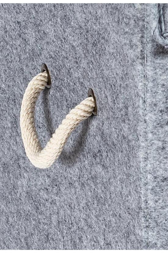 keçe kapakli kirli çamaşir sepeti - çok amaçli saklama kutusu 55x40x30 cm mega hurç - Justyol