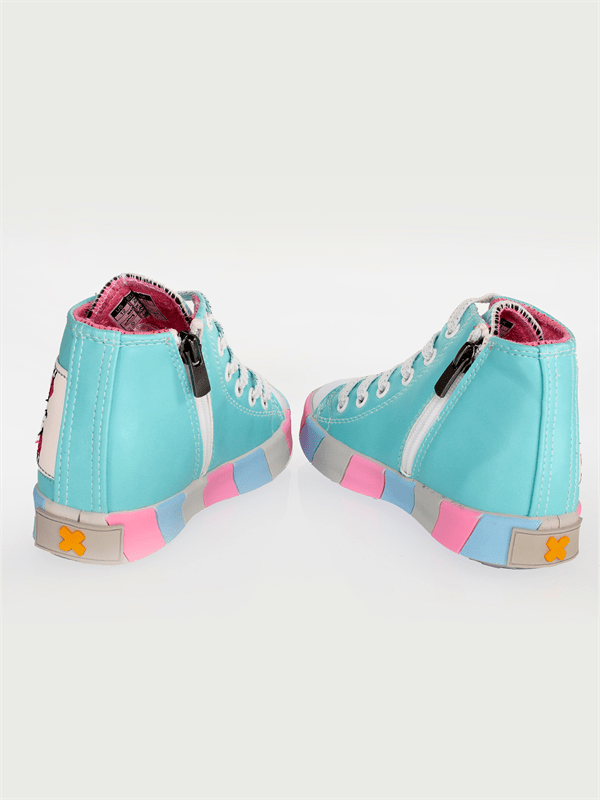 kedi prenseskiz çocuk sneakers - Justyol