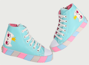 kedi prenseskiz çocuk sneakers - Justyol