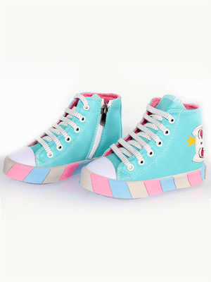 kedi prenseskiz çocuk sneakers - Justyol
