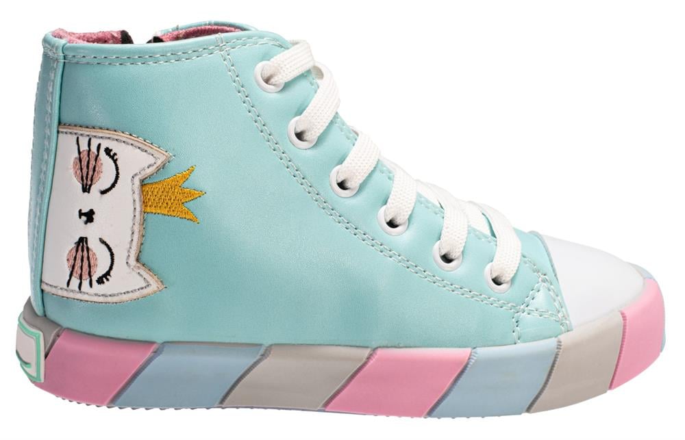 kedi prenseskiz çocuk sneakers - Justyol