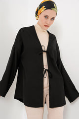 keten tesettür kimono 5968 - Justyol