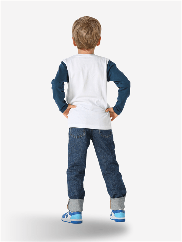 korsan denim pantolon + t-shirt takim - Justyol