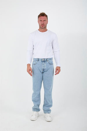 Kot Baggy Kalıp Erkek Pantolon - Justyol