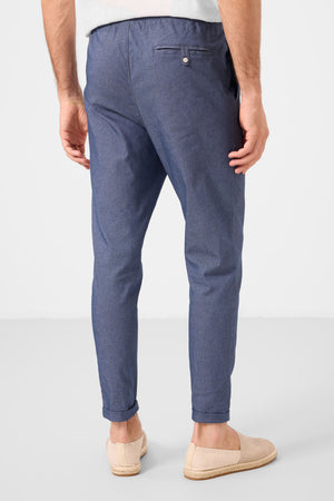 standart fit dokuma hafif esnek chino erkek pantolon - 82178 - Justyol