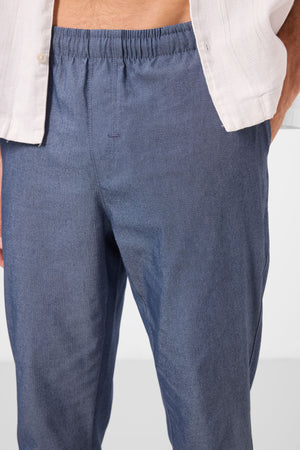 standart fit dokuma hafif esnek chino erkek pantolon - 82178 - Justyol