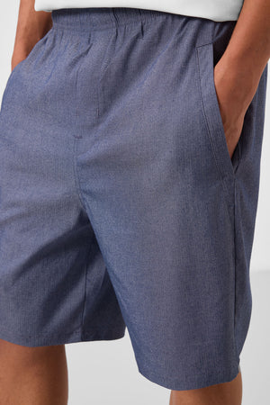 standart fit dokuma hafif esnek chino erkek şort - 81292 - Justyol