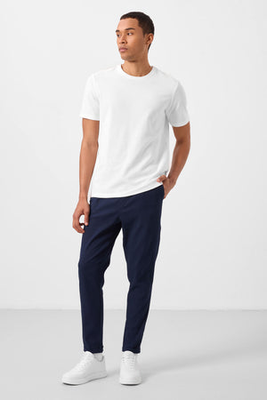 standart fit dokuma hafif esnek chino erkek pantolon - 82178 - Justyol