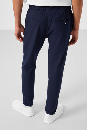 standart fit dokuma hafif esnek chino erkek pantolon - 82178 - Justyol