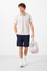 standart fit dokuma hafif esnek chino erkek şort - 81292 - Justyol
