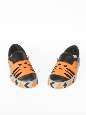 leopar erkek çocuk ortopedik sneakers - Justyol