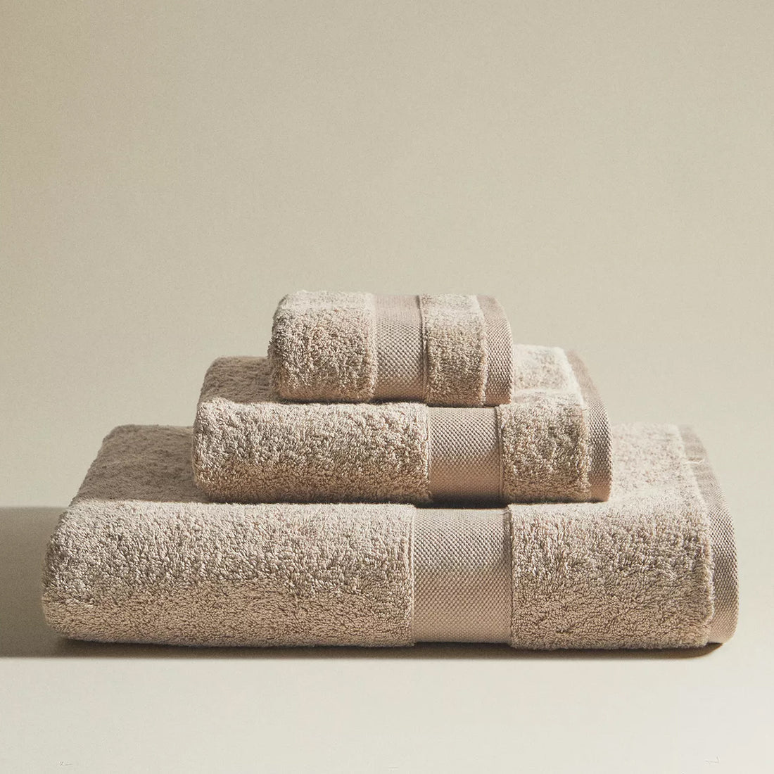 Pack serviette de bain - 3 pièces 100% coton