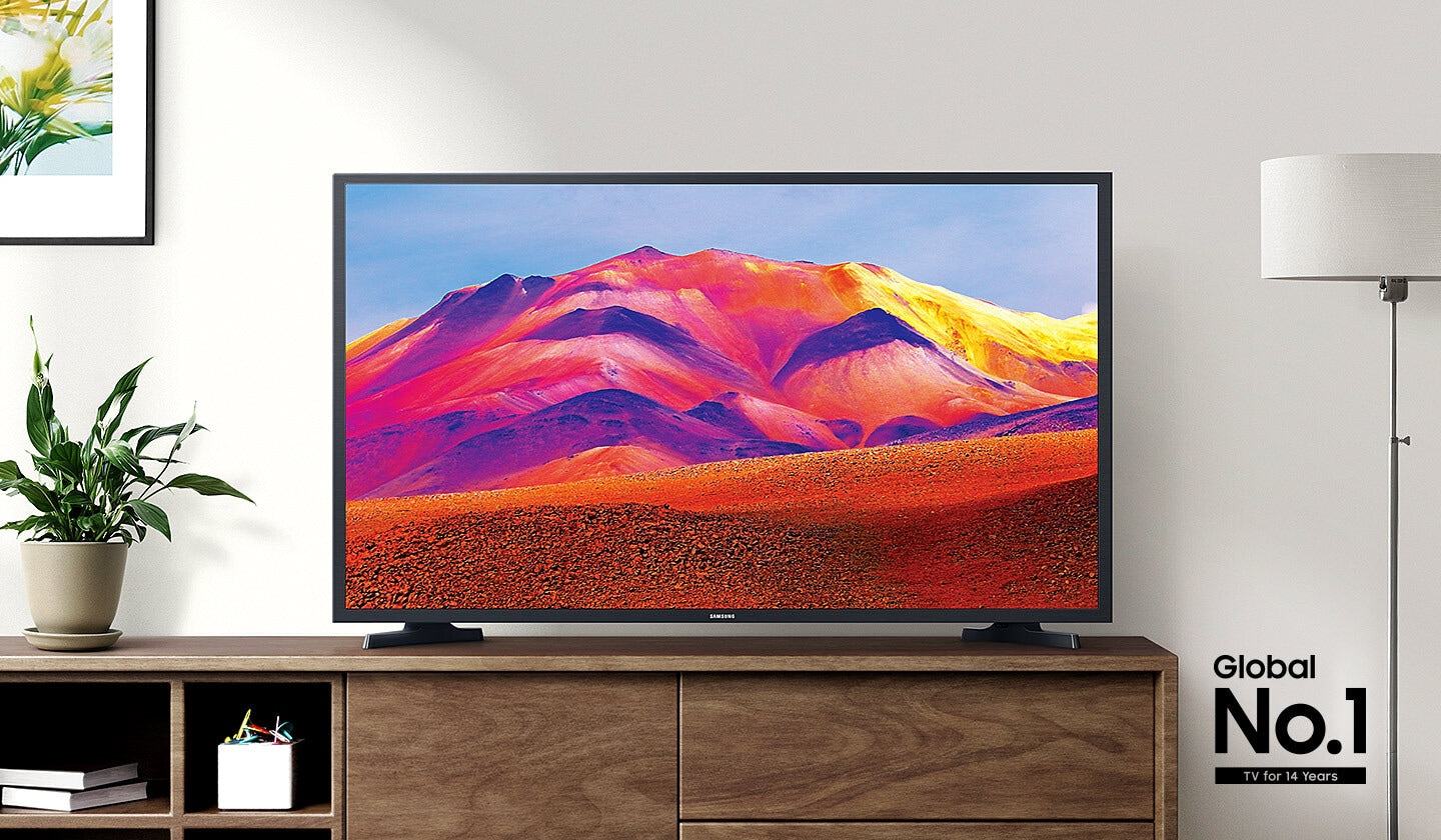TV Samsung 32” HD Smart Tizen, image nette et accès à vos applications préférées. Digitronics
