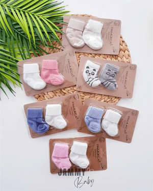 bamboo patterned socket socks - Justyol