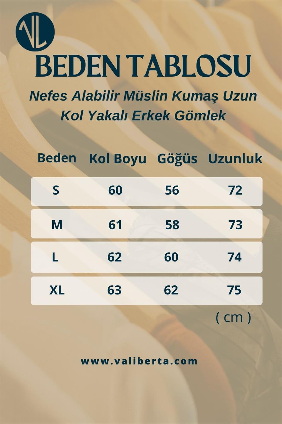 nefes alabilir müslin kumaş uzun kol yakali erkek gömlek - Justyol