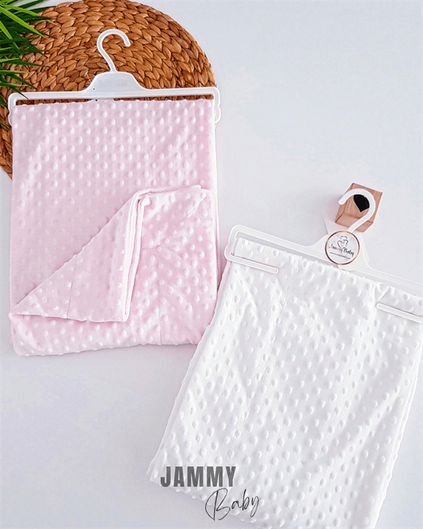 chickpea plush baby blanket - Justyol