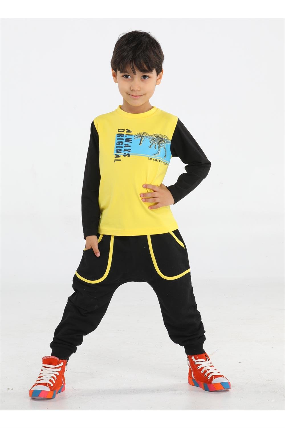 original t - rexpantolon + t-shirt takim - Justyol