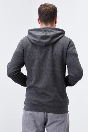 kanguru cep standart kalip kapüşonlu erkek sweatshirt - 87883 - Justyol