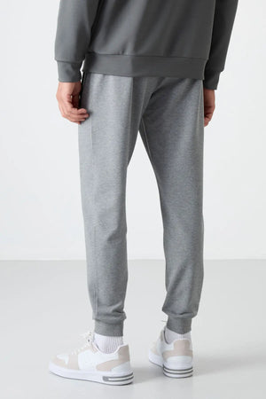 fermuar cepli standart kalip jogger erkek eşofman alt - 84587 - Justyol