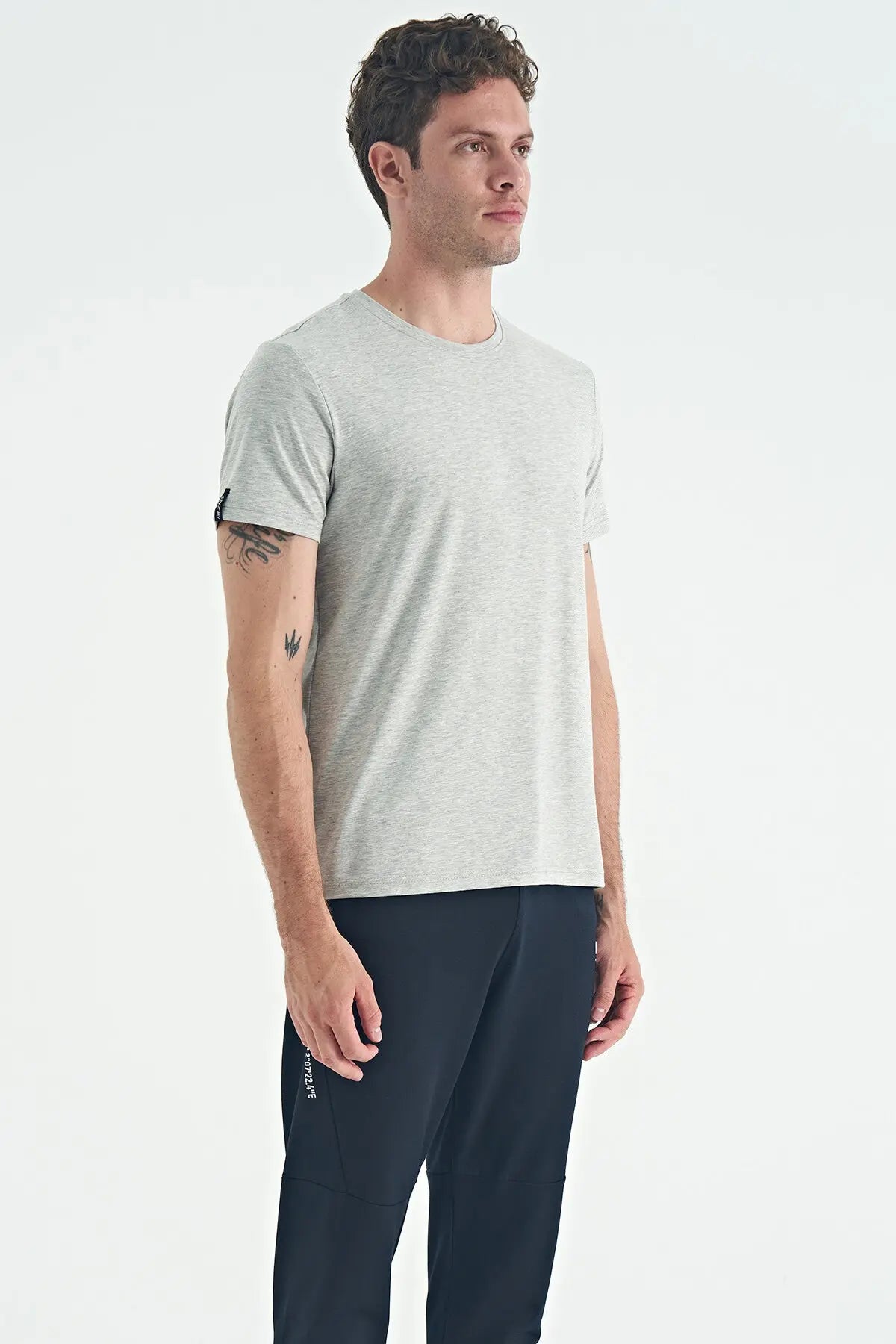 calvinbasic erkek t-shirt - 88245 - Justyol