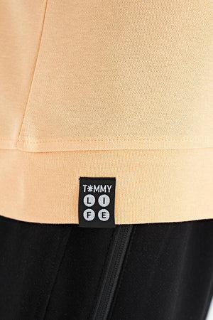 ön yazi nakişli o yaka oversize erkek çocuk t-shirt - 11147 - Justyol