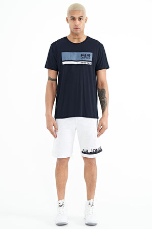 lukeo yaka erkek t-shirt - 88221 - Justyol