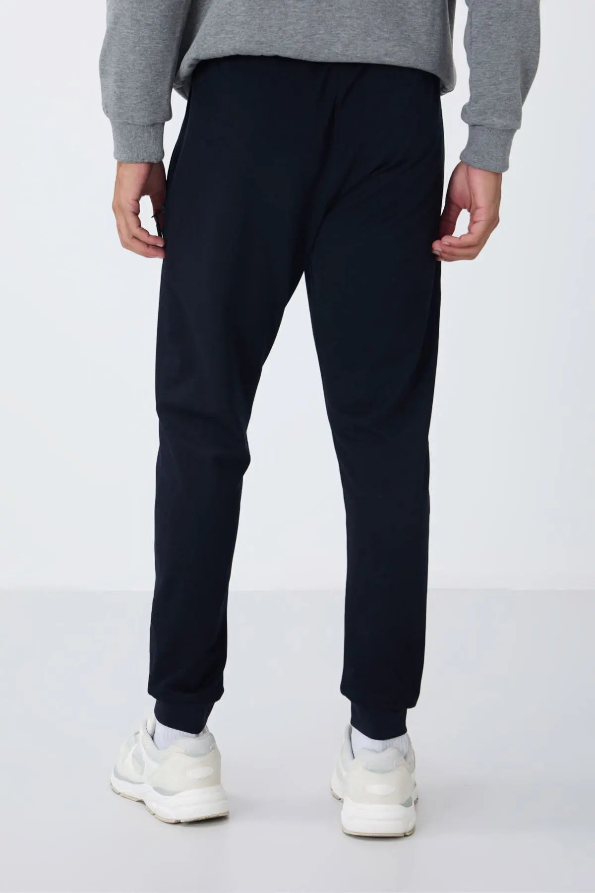 fermuar cepli standart kalip jogger erkek eşofman alt - 84651 - Justyol