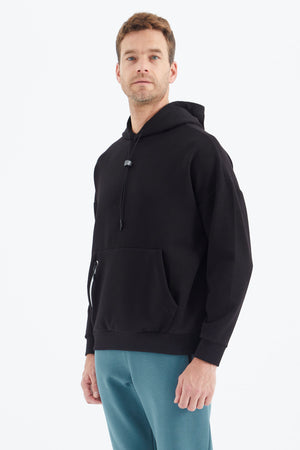 gizli cep detayli erkek sweatshirt - 88289 - Justyol