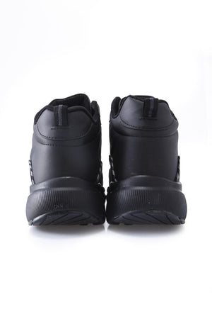 yüksek bilekli şeritli yüksek taban erkek spor ayakkabi - 89094 - Justyol