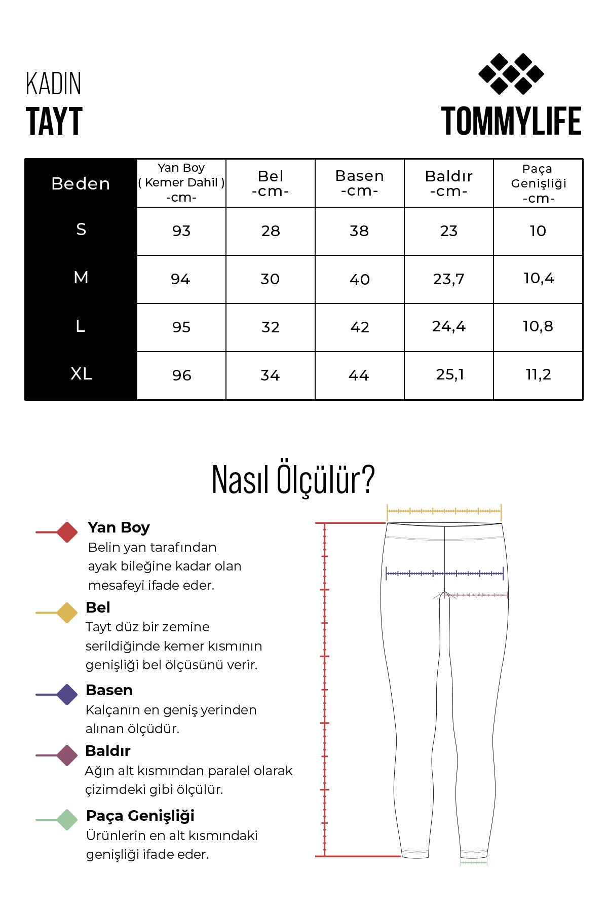logo baskili yüksek bel slim fit fitilli kadin tayt - 94642 - Justyol