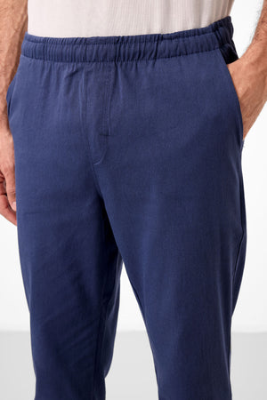 standart fit dokuma hafif esnek chino erkek pantolon - 82178 - Justyol