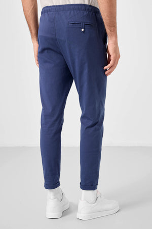 standart fit dokuma hafif esnek chino erkek pantolon - 82178 - Justyol