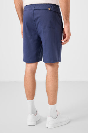 standart fit dokuma hafif esnek chino erkek şort - 81292 - Justyol