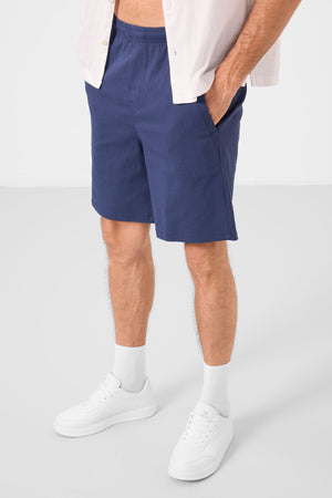 standart fit dokuma hafif esnek chino erkek şort - 81292 - Justyol