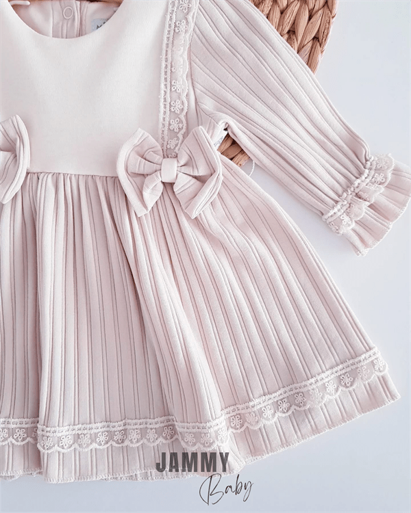 perla dantel detay kaşkorse elbise set - Justyol