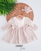 perla dantel detay kaşkorse elbise set - Justyol