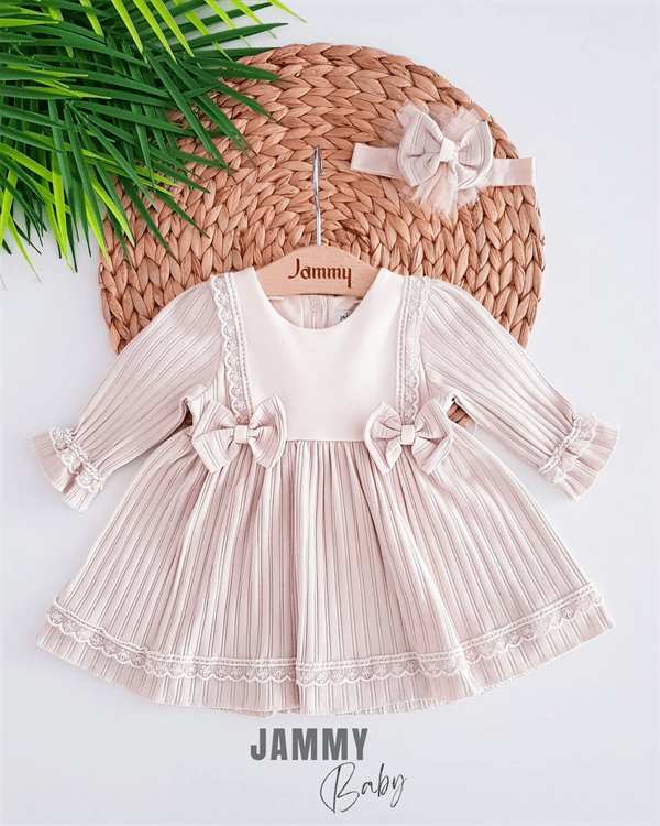 perla dantel detay kaşkorse elbise set - Justyol