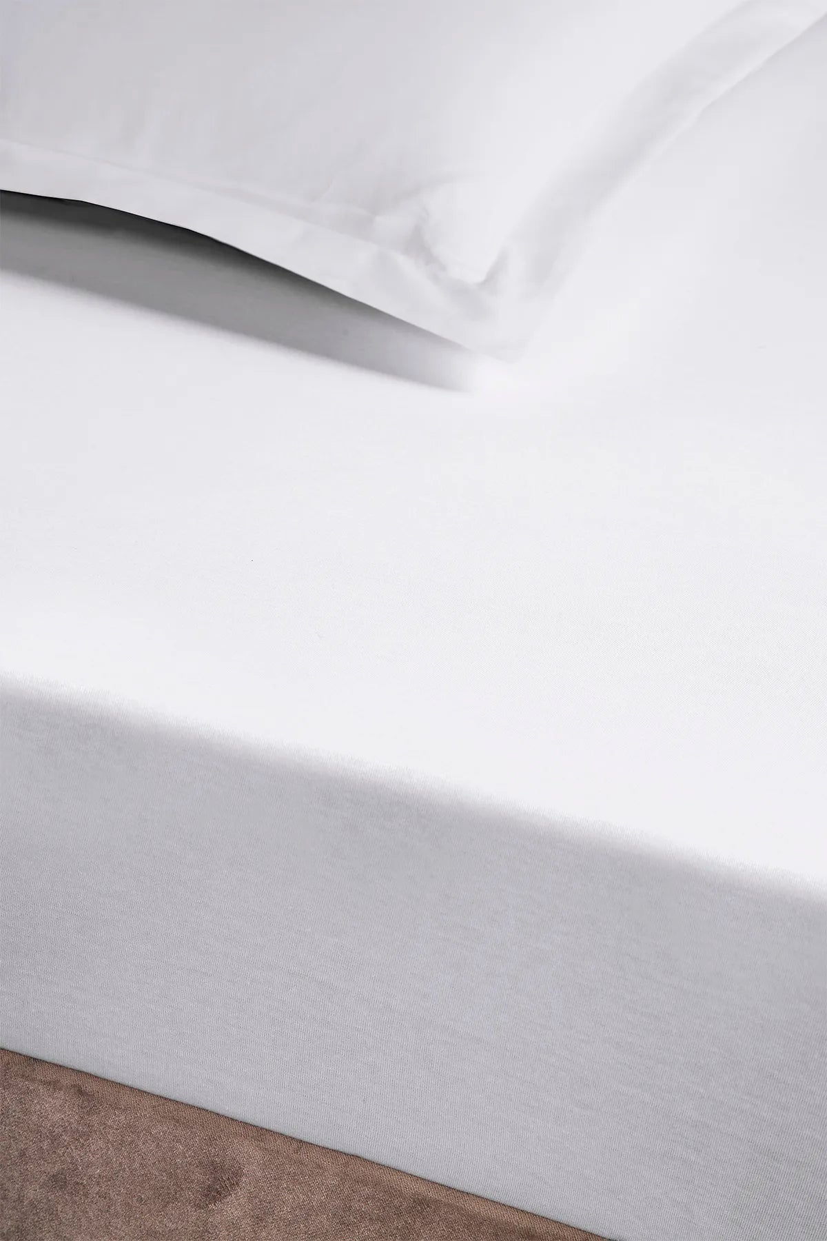 Pierre Cardin Pamuk Lastikli Çarşaf 160x200 Beyaz Pierre Cardin