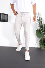 Premium Dokulu Duble Paça Fit Pantolon - Justyol