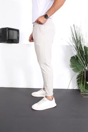 Premium Dokulu Duble Paça Fit Pantolon - Justyol