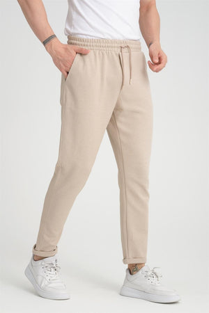 premium oxford örme duble paça erkek pantolon - Justyol
