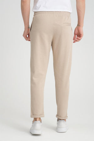 premium oxford örme duble paça erkek pantolon - Justyol
