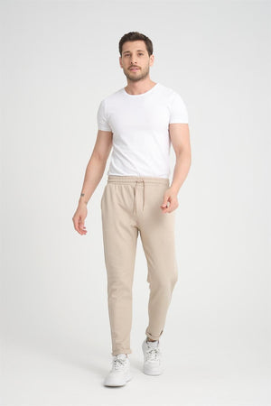 premium oxford örme duble paça erkek pantolon - Justyol