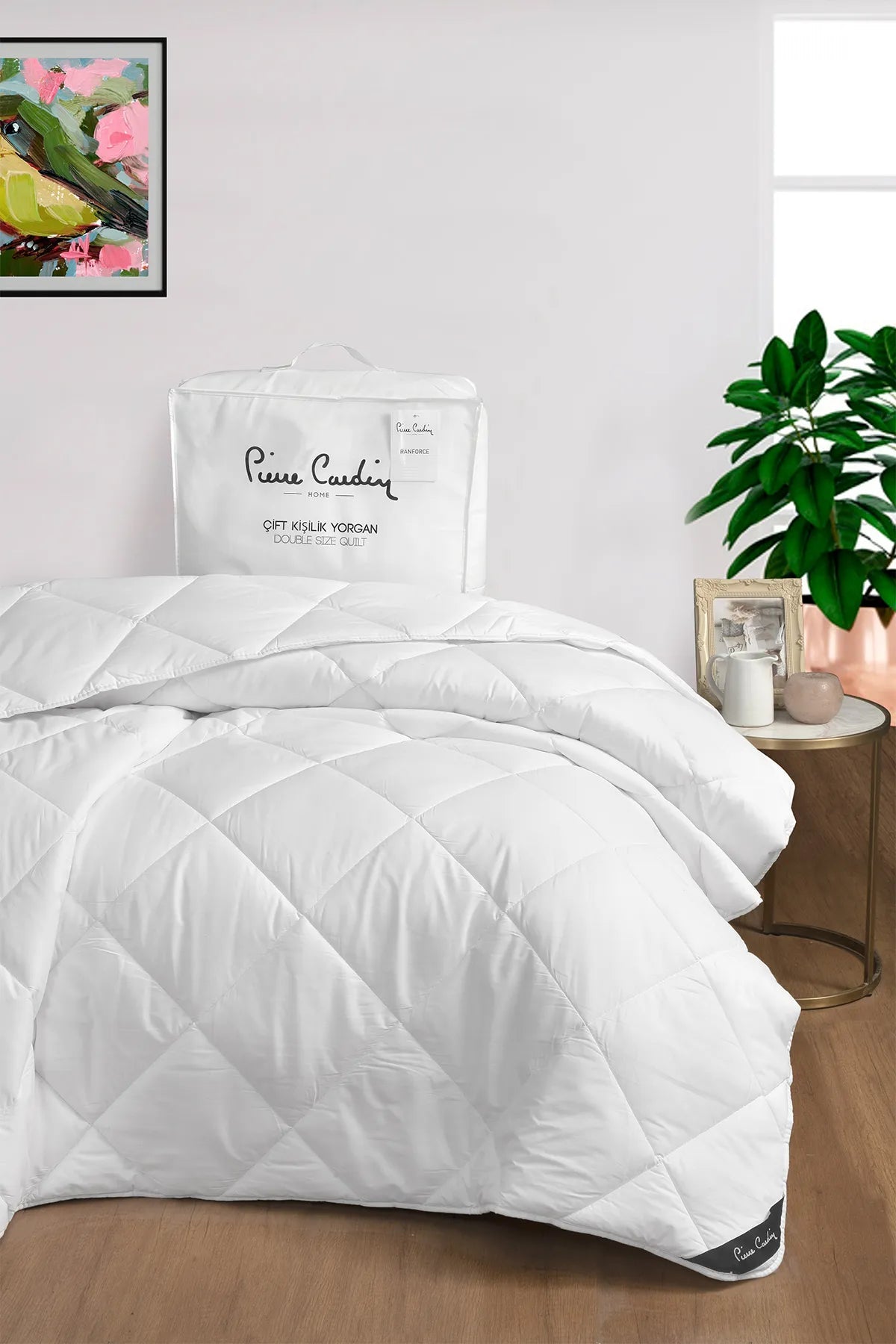 Pierre Cardin Pure Cotton Yorgan Çift Kişilik Pierre Cardin