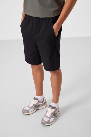 standart fit dokuma hafif esnek chino erkek şort - 81292 - Justyol