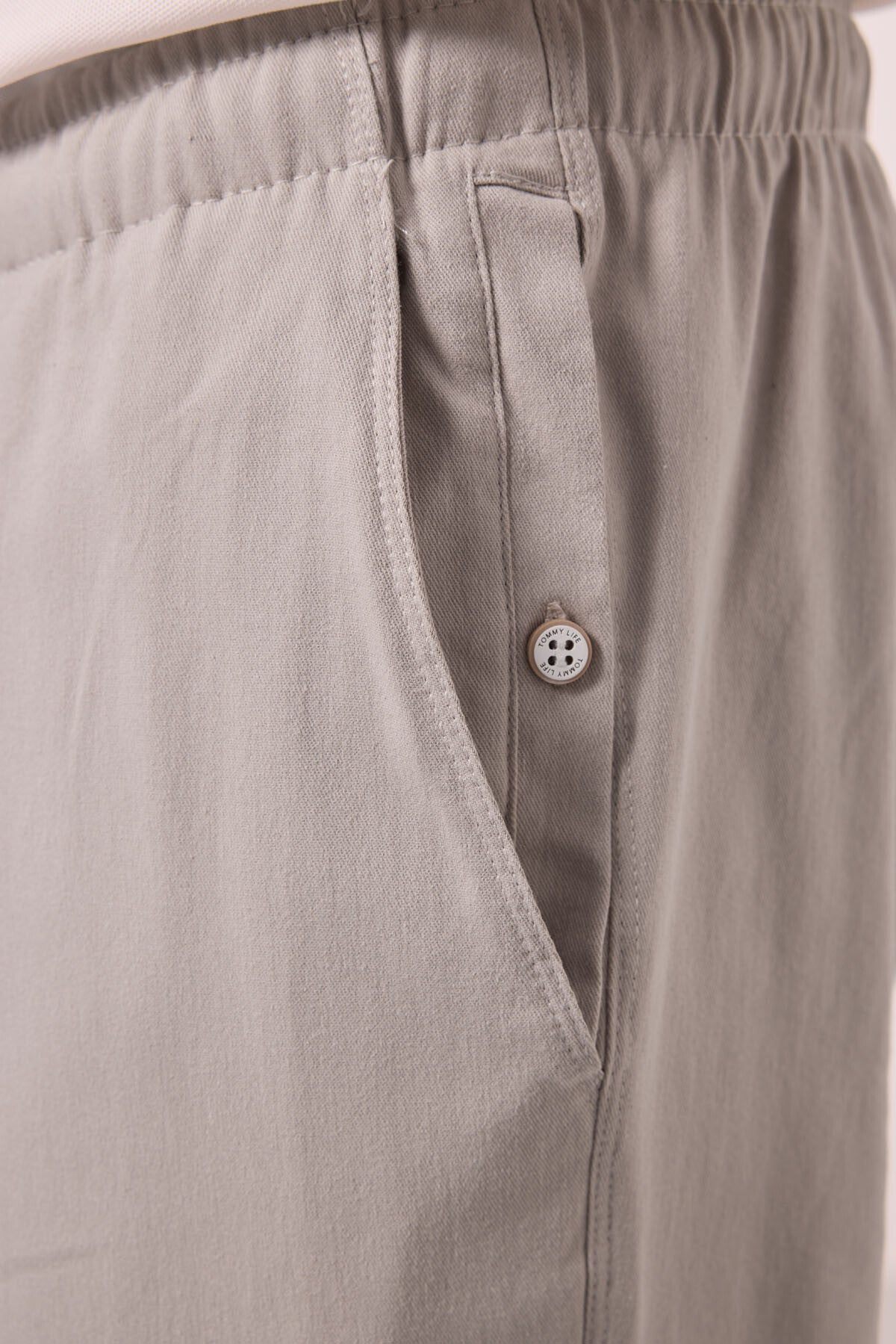 standart fit dokuma hafif esnek chino erkek pantolon - 82178 - Justyol