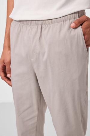 standart fit dokuma hafif esnek chino erkek pantolon - 82178 - Justyol