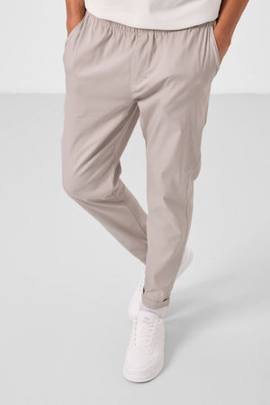 standart fit dokuma hafif esnek chino erkek pantolon - 82178 - Justyol