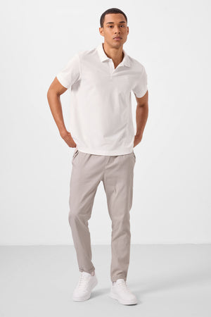 standart fit dokuma hafif esnek chino erkek pantolon - 82178 - Justyol